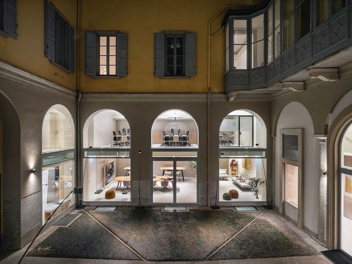 Un palazzo milanese tra moda e architettura