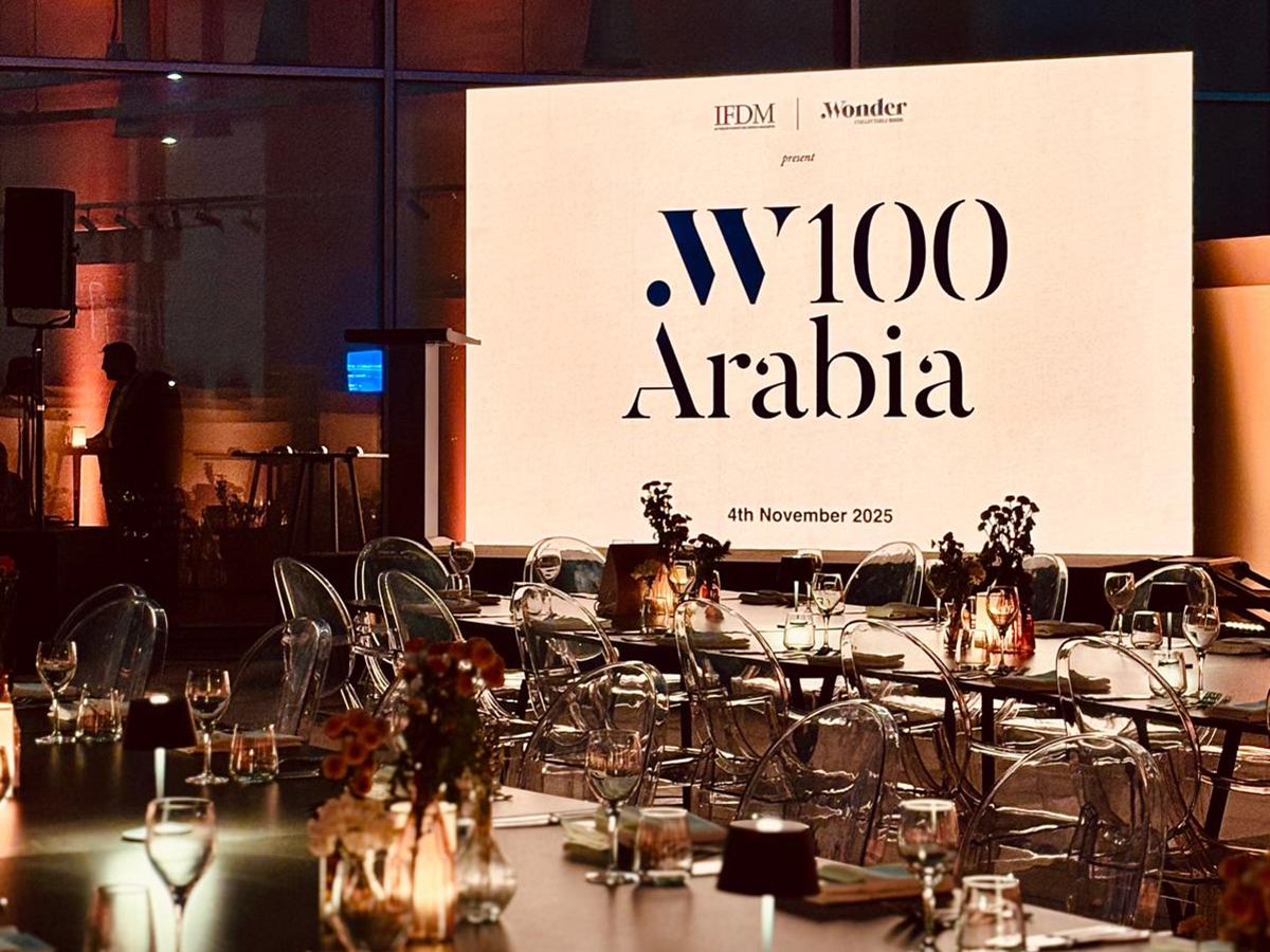 .Wonder 100 Arabia. Il design del Medio Oriente