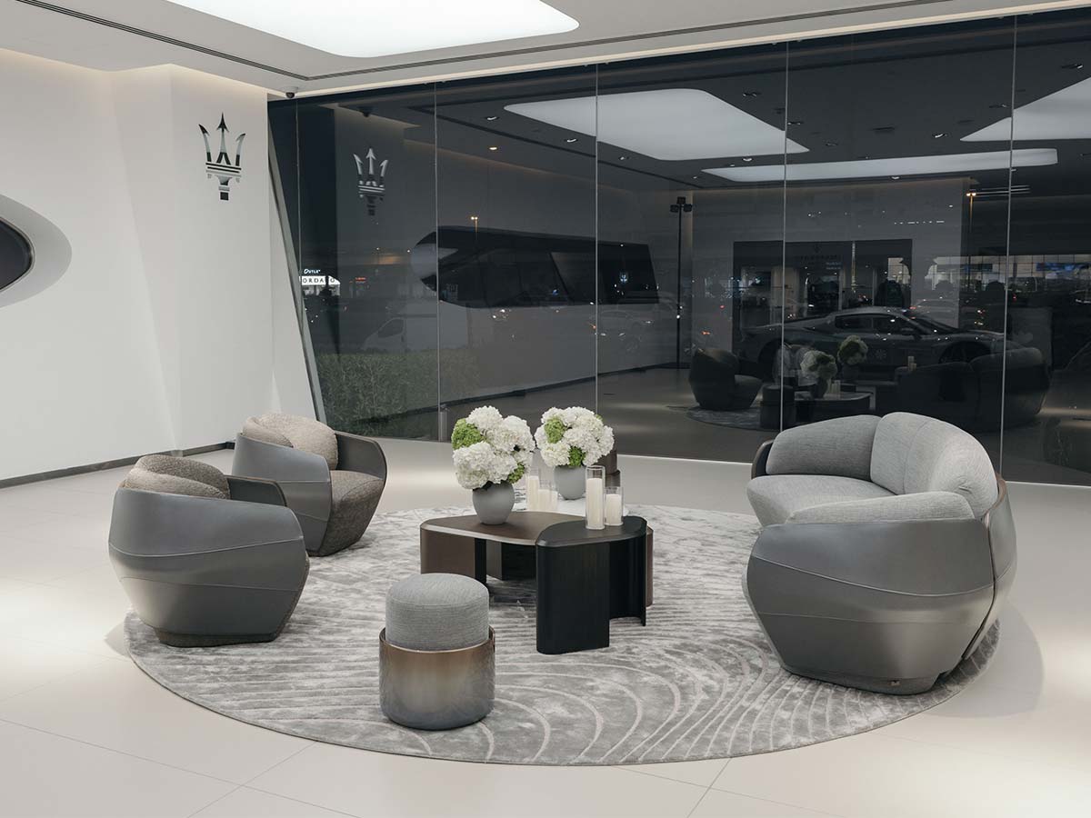 Giorgetti Maserati Edition, Maserati Showroom Dubai