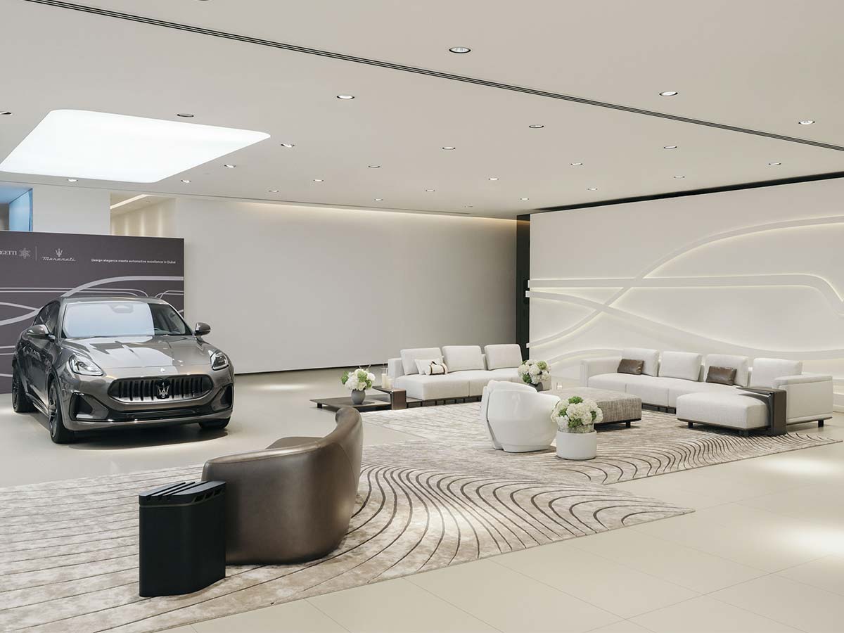 La partnership tra Giorgetti e Maserati sbarca negli Emirati Arabi