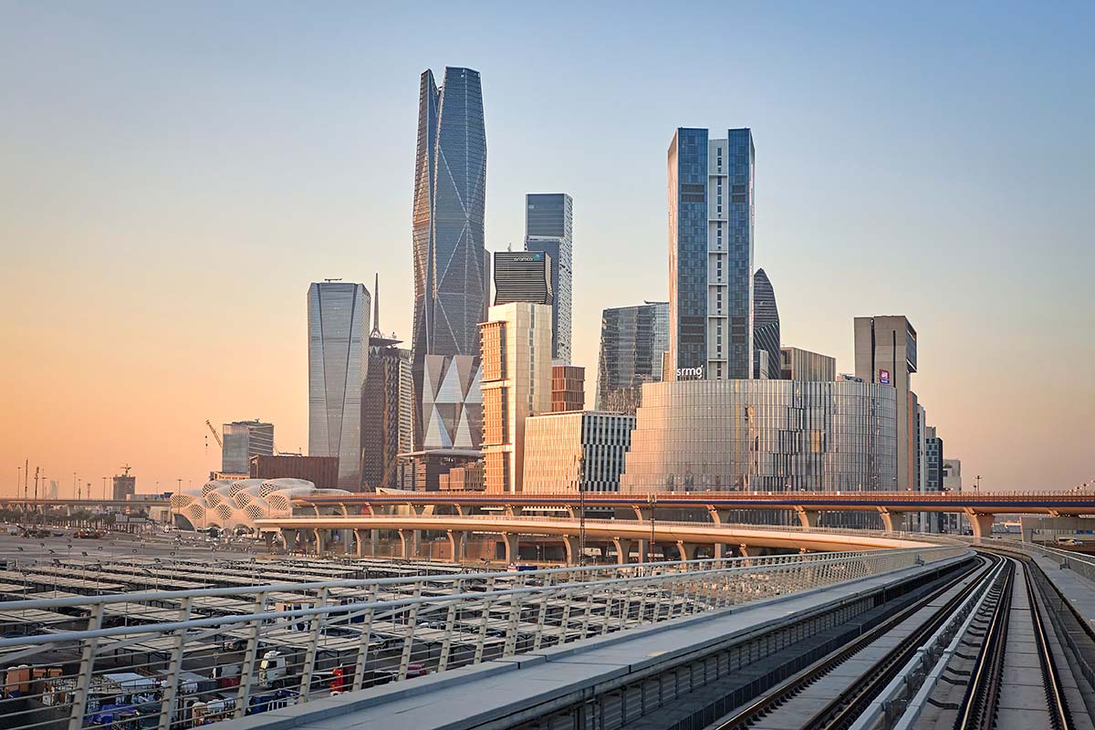 King Abdullah Financial District Metro Station - Photo © Hufton+Crow