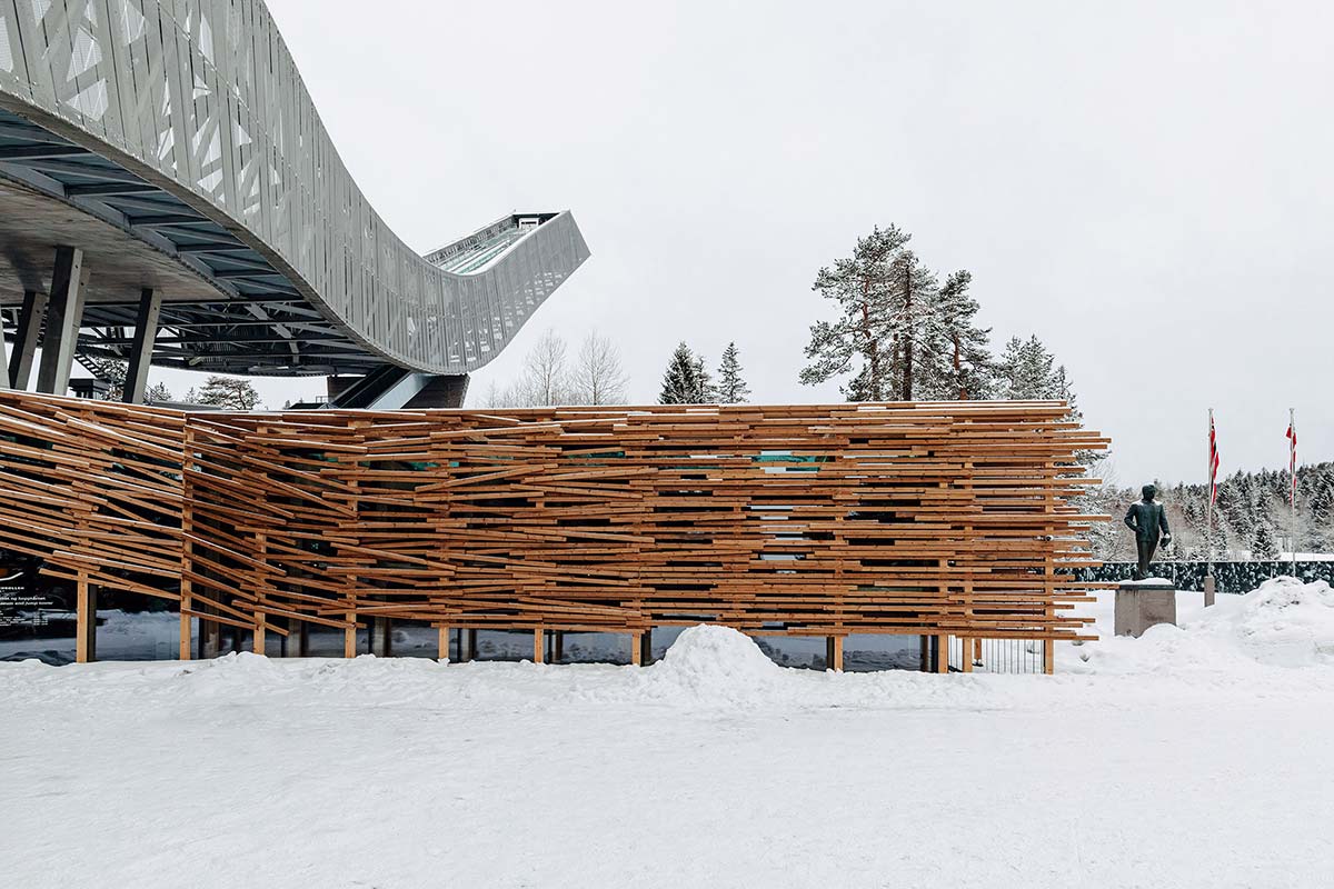 Snøhetta, Skimuseet - Photo © Thomas Ekström, courtesy Snøhetta