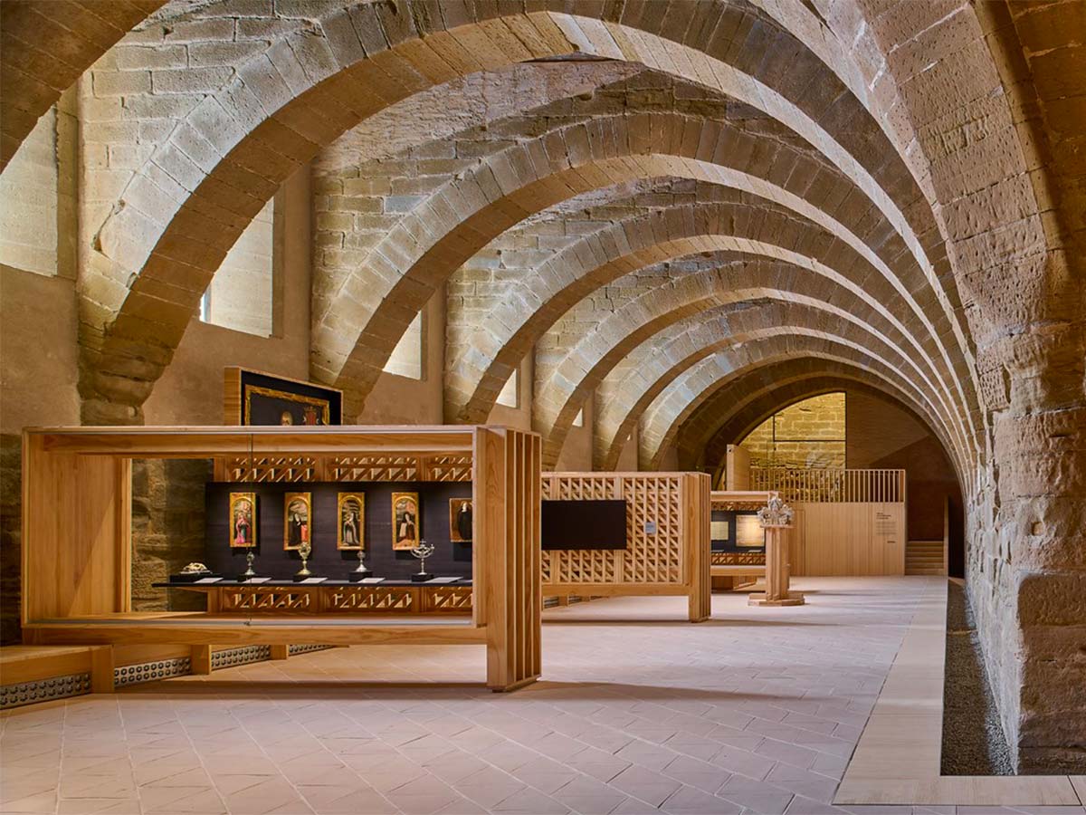 Interventions in the Monastery of Santa María de Sijena by Pemán & Franco Arquitectos Sebastián Arquitectos - Photo © Iñaki Bergera