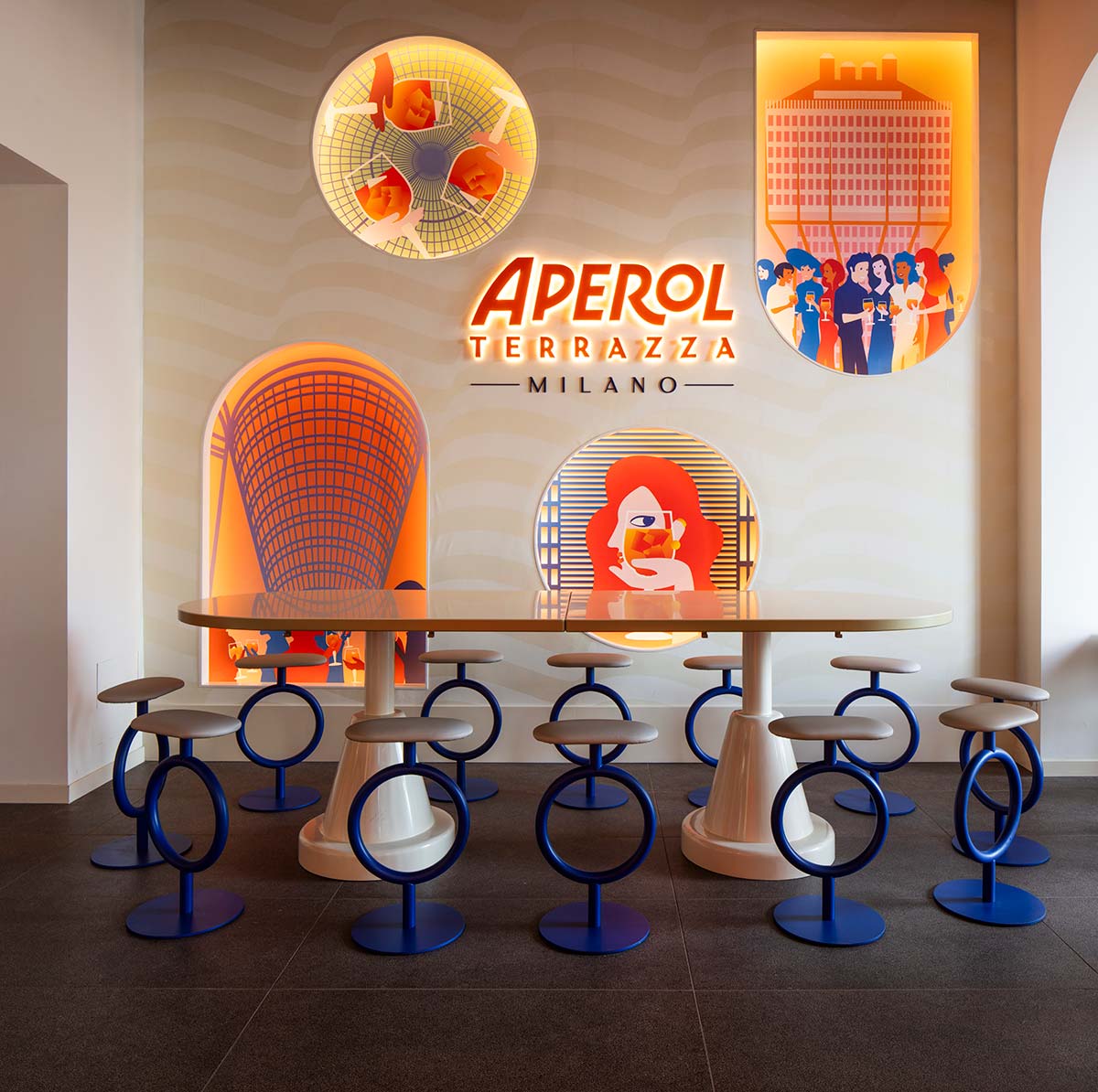 Terrazza Aperol Milano - Photo © Santi Caleca