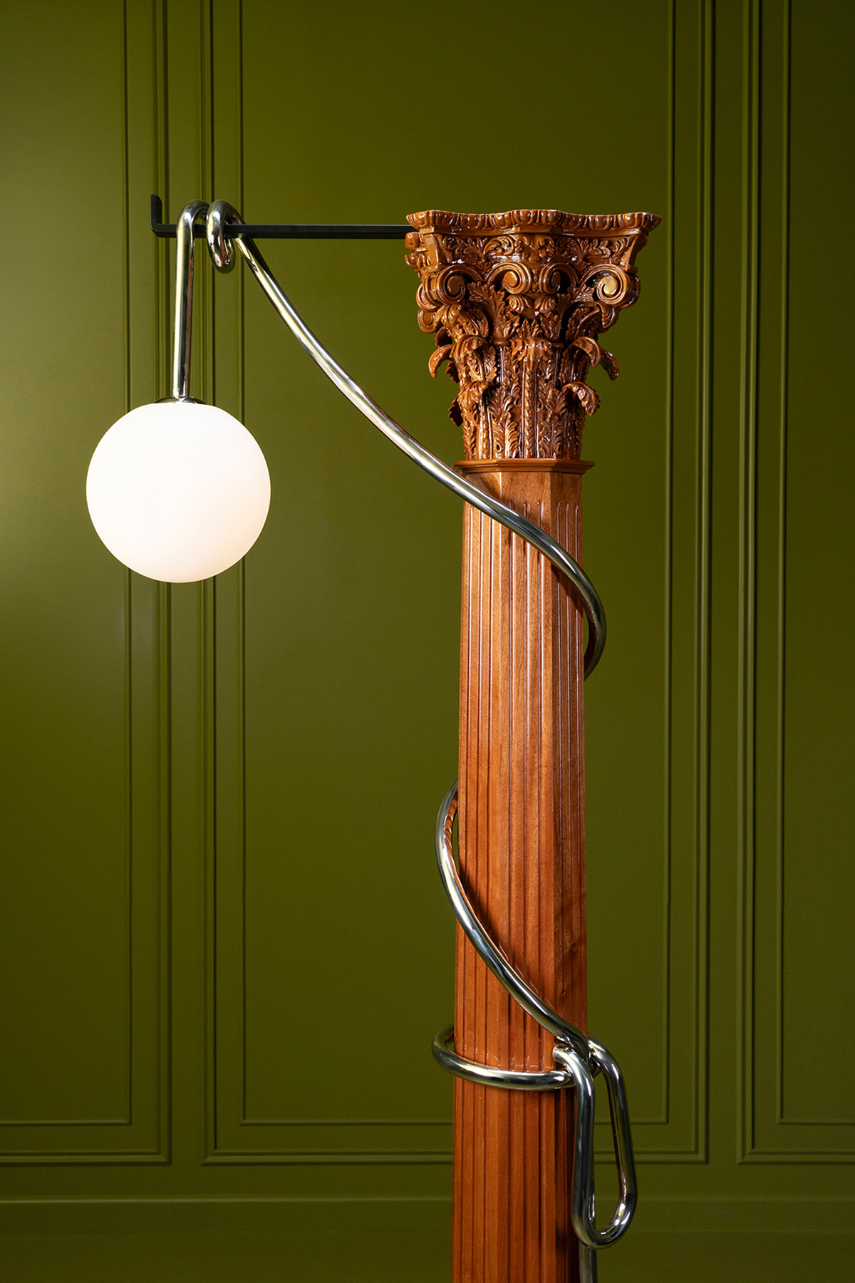 Column Lamp by STRATA, Isola Design Festival 2026 - Photo © Nyel Nawaz