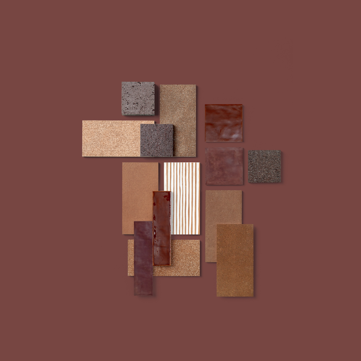 Florim, PIAZZA CASTELLO Milano gentile, Moodboard Red Sforza