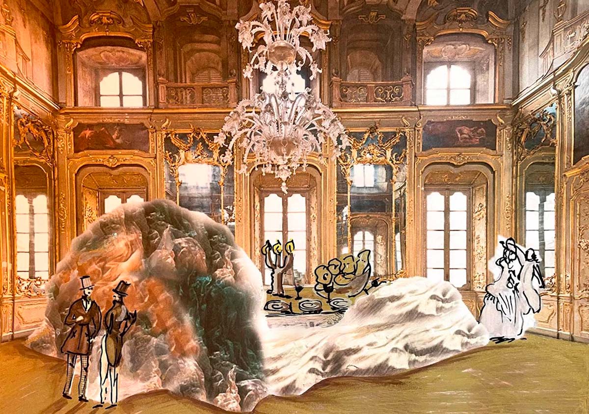 “Full Metal Banquet” by LcD Textile Edition, Palazzo Litta, Milano
