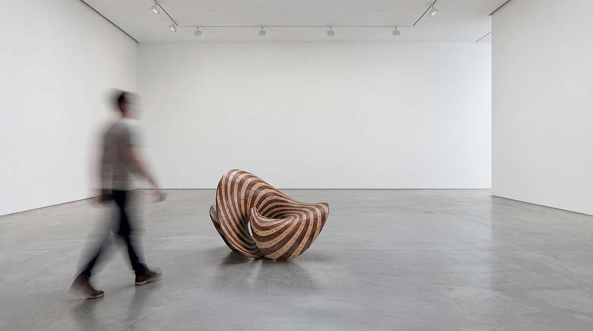 Ply Loop chair to be titled, design Joris Laarman