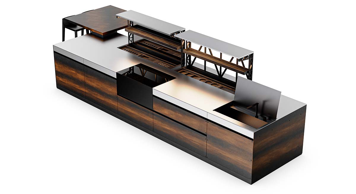 Sei by Euromobil, design Marc Sadler