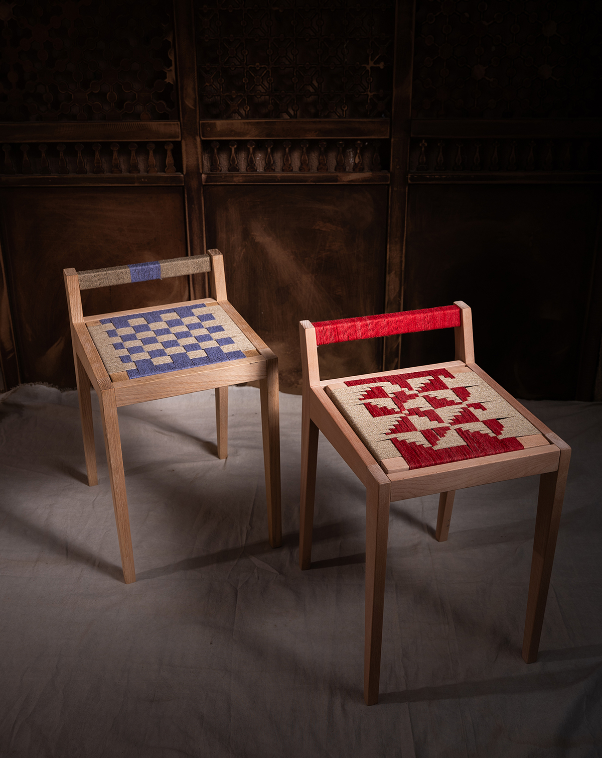 Zahra Stool by Malak ElZeftawy & Rana Ayman - Niche, Isola Design Festival 2026 - Photo © Ali Samy Ahmed