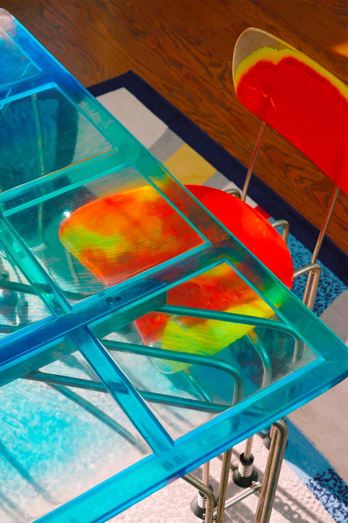 543 Broadway by Meritalia, design Gaetano Pesce - Photo © Charlie Rubin, courtesy of Kalei NYC
